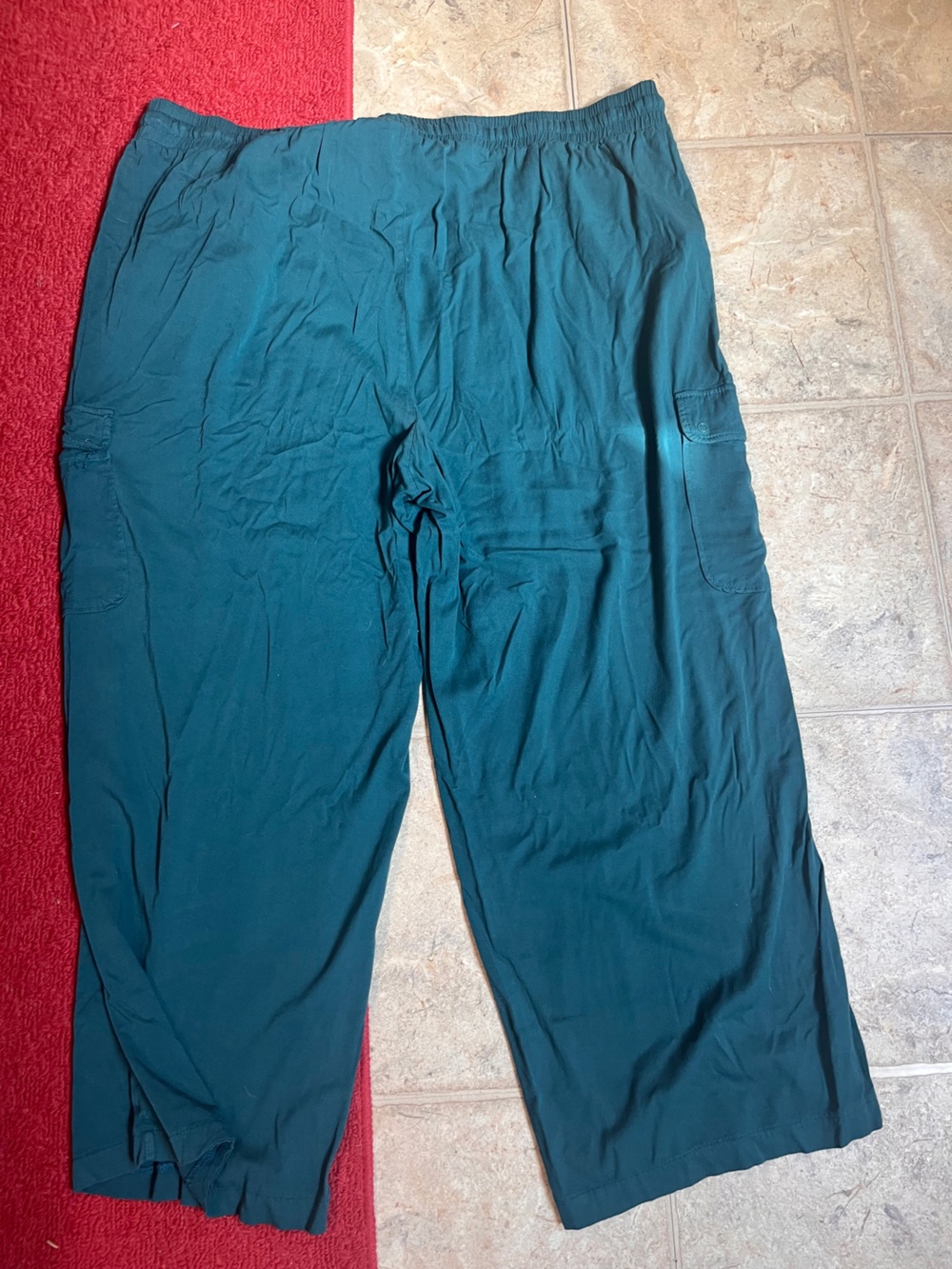 torrid Teal Green Cargo Pants - Picture 2 of 4